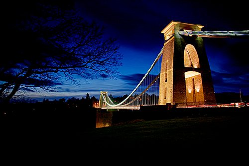Clifton Bridge at Night