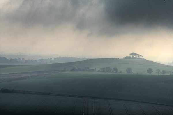 Knap Hill in Mist