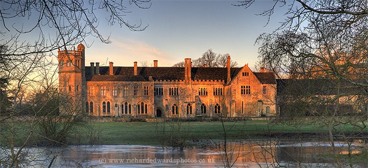 Lacock Abbey at Sunset