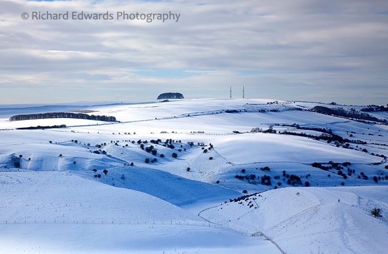 North Down in Snow