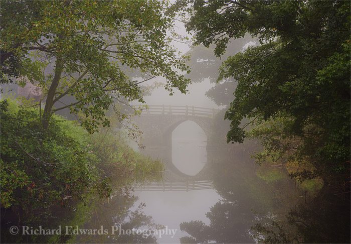 Pack Horse Bridge in Mist