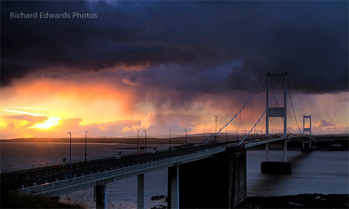 Severn Bridge, Storm Light