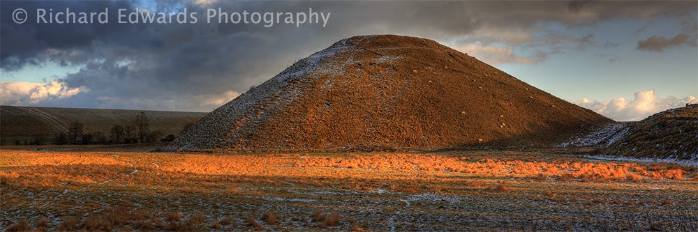 Silbury Hill, Winter Light